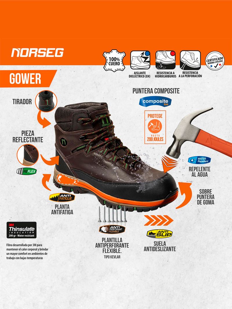 Zapato-de-Seguridad--Gower-Calzado-de-Seguridad-Hombre-Norseg