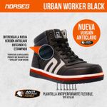Zapato de Seguridad  Urban Worker Black Calzado de Seguridad Hombre Norseg