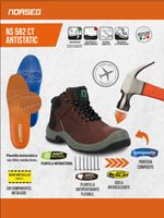 Zapato Seguridad NS 582 CT ANTISTATIC Hombre Mujer Norseg