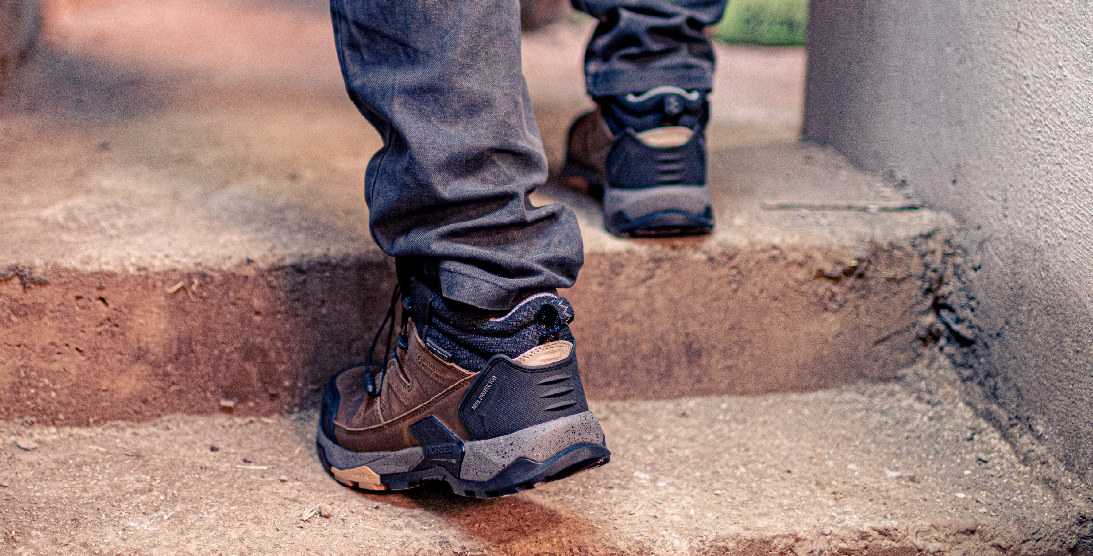 zapato de seguridad tecnología anti slip