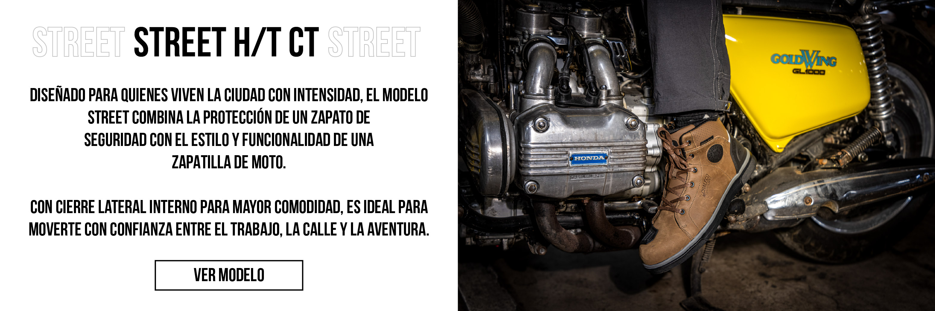 street H/T CT chaleco lopez zapato de seguridad